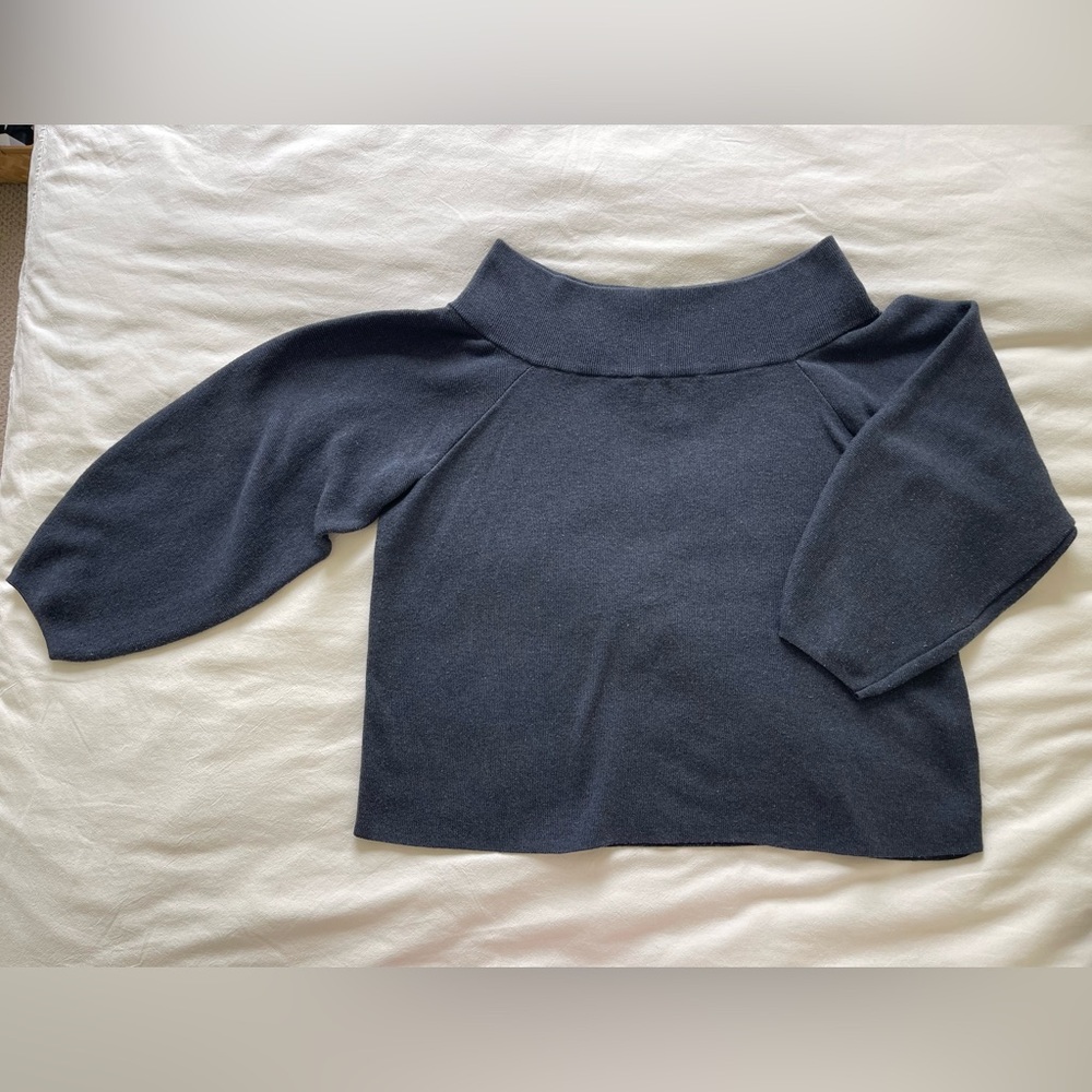 H&M Wool Blend Off-the-Shoulder Sweater